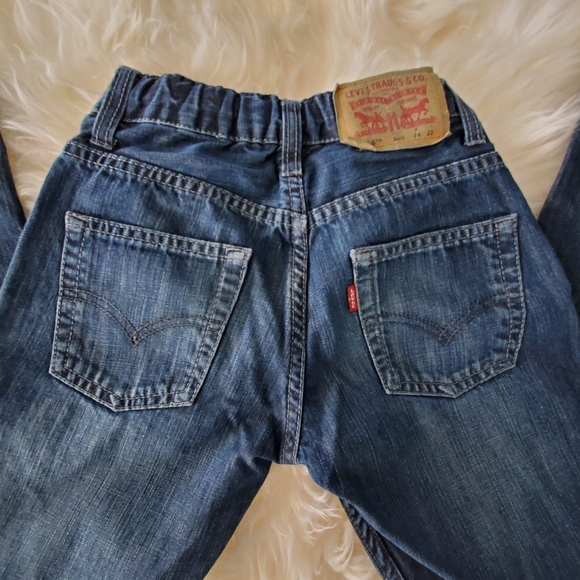 Levi's 514 Straight Jeans, Boys, Size 8 Reg - Picture 4 of 8